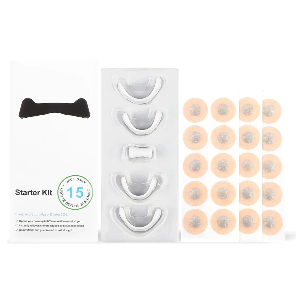15 Pairs Magnetic Nasal Strips Increase Air Intake Nasal Breathing Dilators Reduce Snoring Breathing Intake Bands for Nighttime